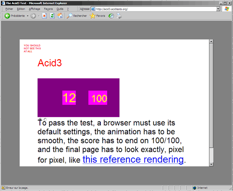 IE6 - Clic pour fermer